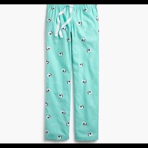 {J. Crew} Printed Alpaca Flannel Pajama Pants